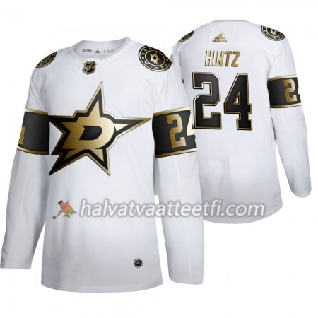 Miesten NHL Dallas Stars Pelipaita Roope Hintz 24 Adidas 2019-20 Golden Edition Valkoinen Authentic
